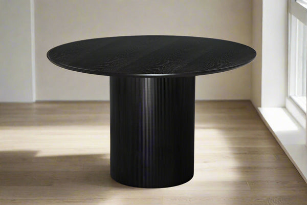 Grove Fluted Table 47" - Black